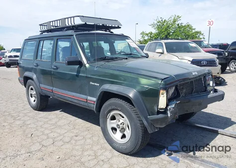 1996 Jeep Cherokee Sport/Classic from USA, damaged, VIN 1J4FJ68S9TL204809